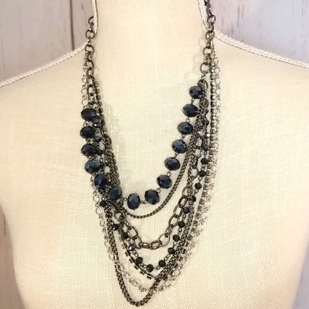 Simply Vera Wang Multi-Strand Statement Necklace - image 1